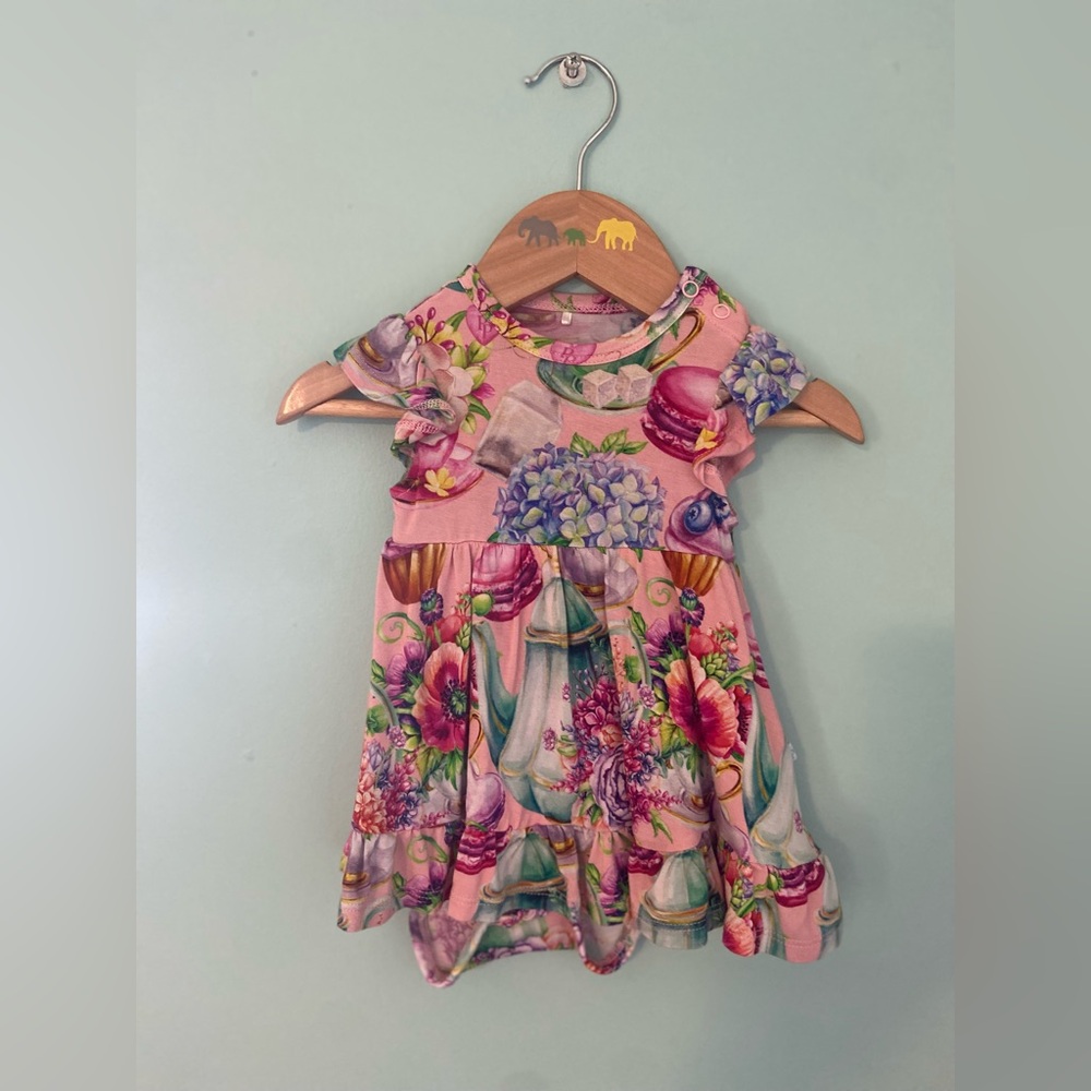 Posh Peanut Tea Party Dress 3-6 months